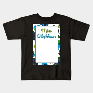 Blueberry Ojibwe Birthday Card Kids T-Shirt